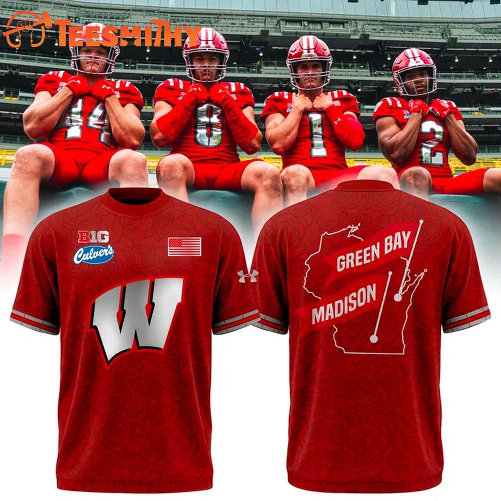 Wisconsin Badgers 2026 Lambeau Field Collection Replica T Shirt
