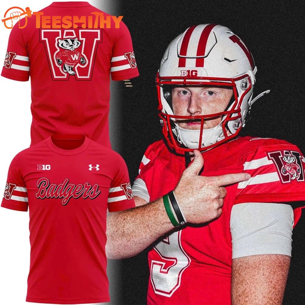 Wisconsin Badgers Football Throwback Uniform 2025 Limited Edition 3D Shirt