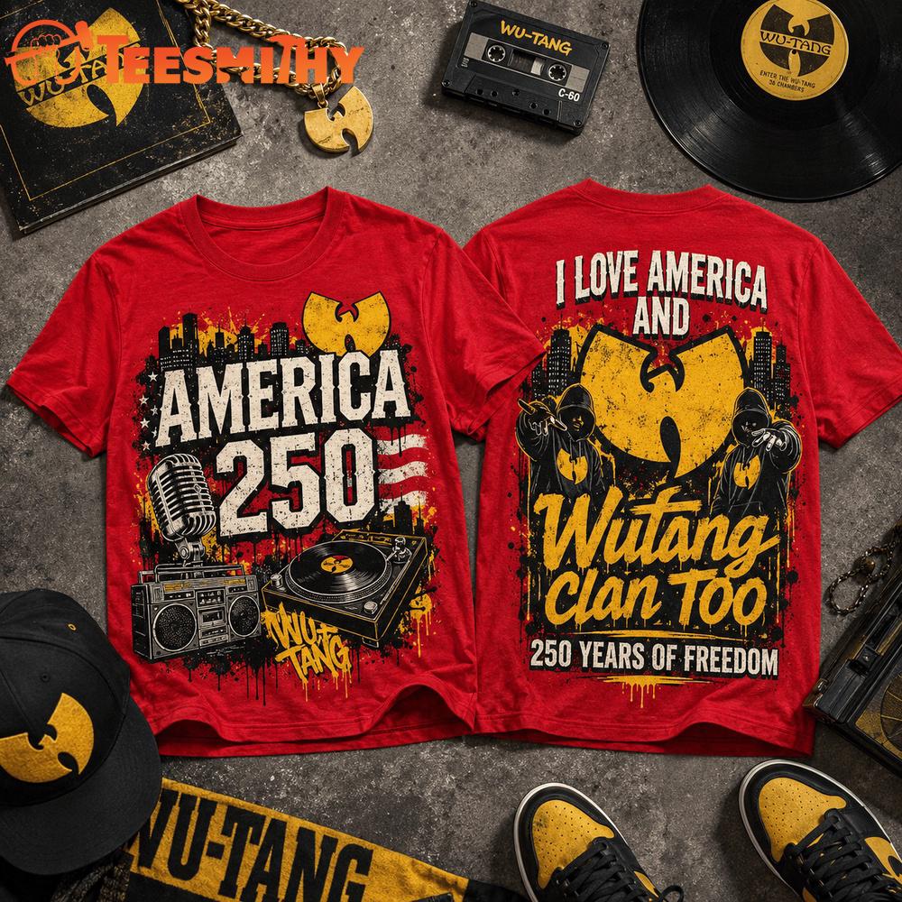 Wu Tang Clan 250 Years Of Freedom 3D Shirt
