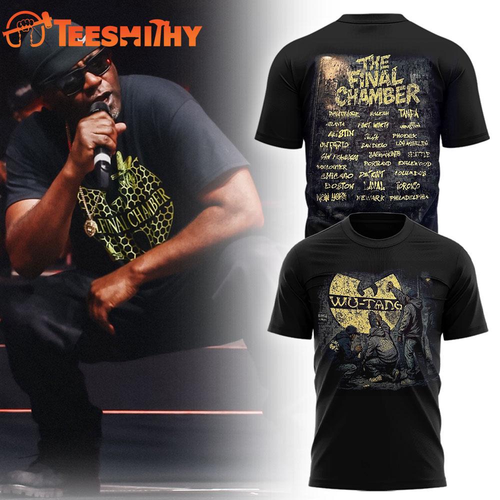 Wu-Tang Clan Final Chamber Tour 2025 Graphic T Shirt Wu-Tang Clan Final Chamber Tour 2025 Graphic T Shirt