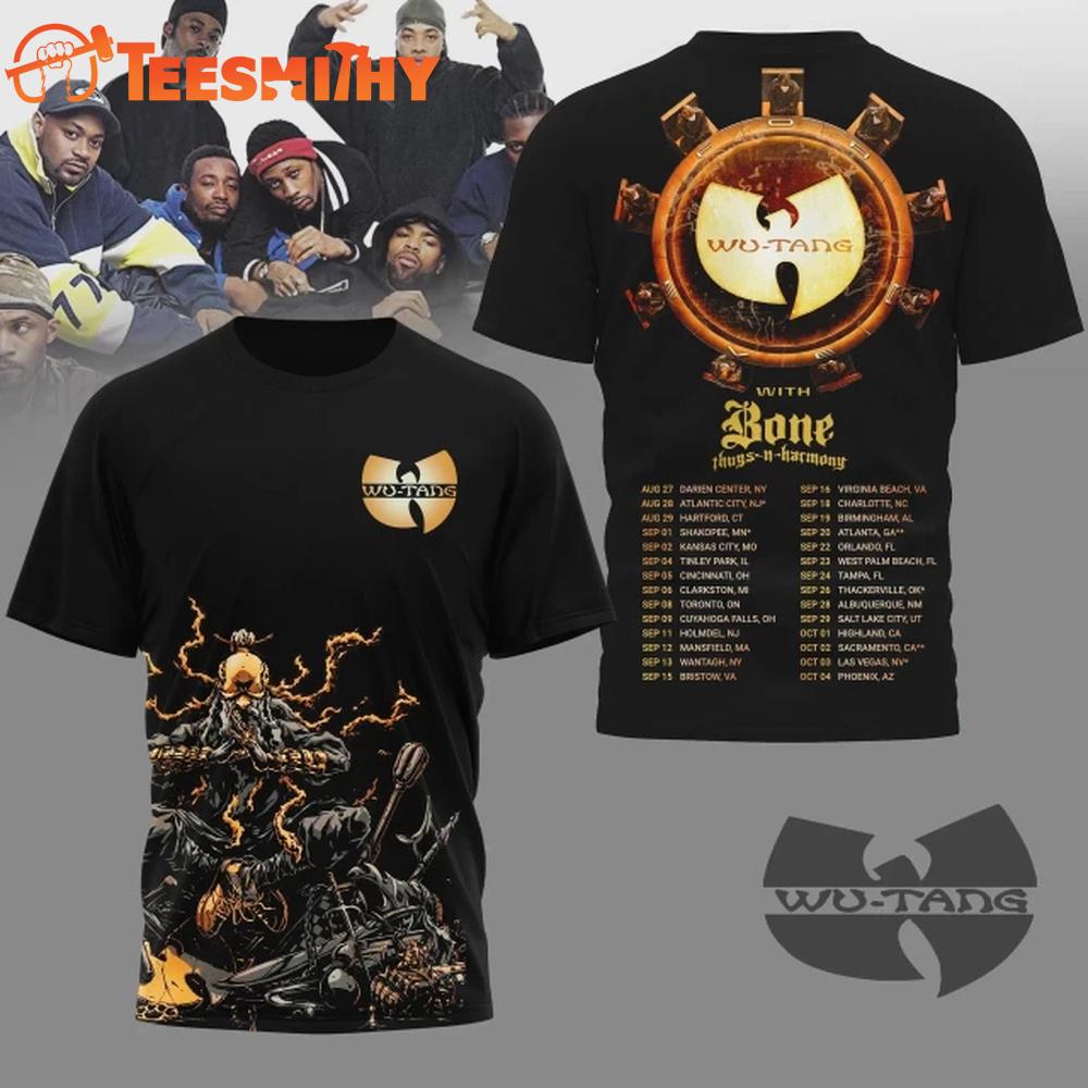 Wu-Tang Clan With Bone Thungs N Harmony 2026 T Shirt