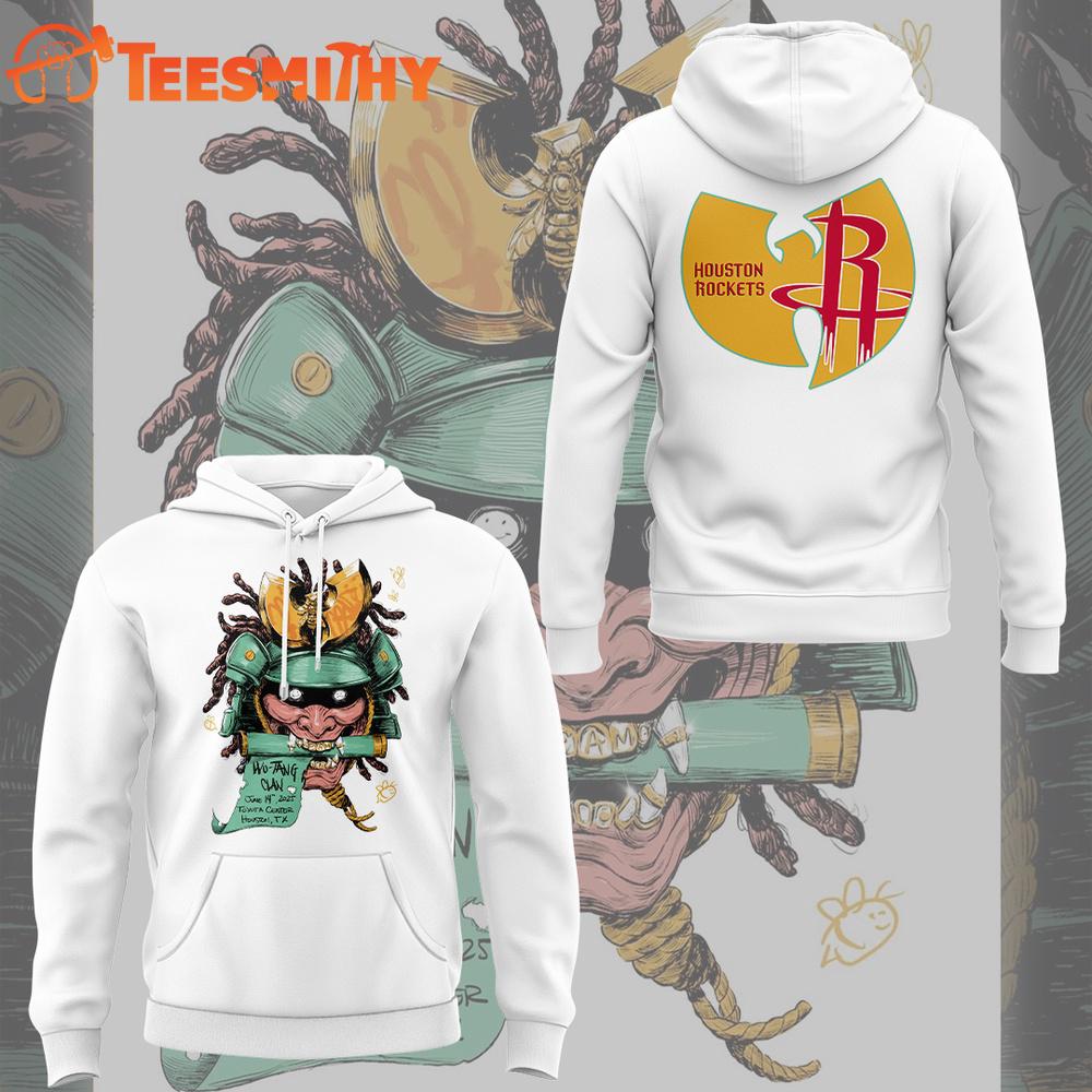 Wu-Tang Clan x Houston Rockets 2025 Hoodie Wu-Tang Clan x Houston Rockets 2025 Hoodie