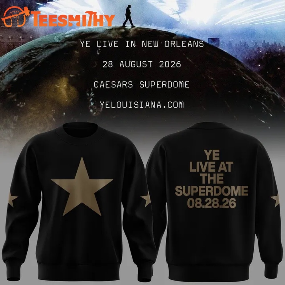 Ye Live Concert Tour At The Superdome 2026 Sweatshirt