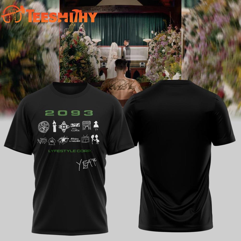 YEAT LOVE LYFE Tour Signed 2026 Unisex T Shirt