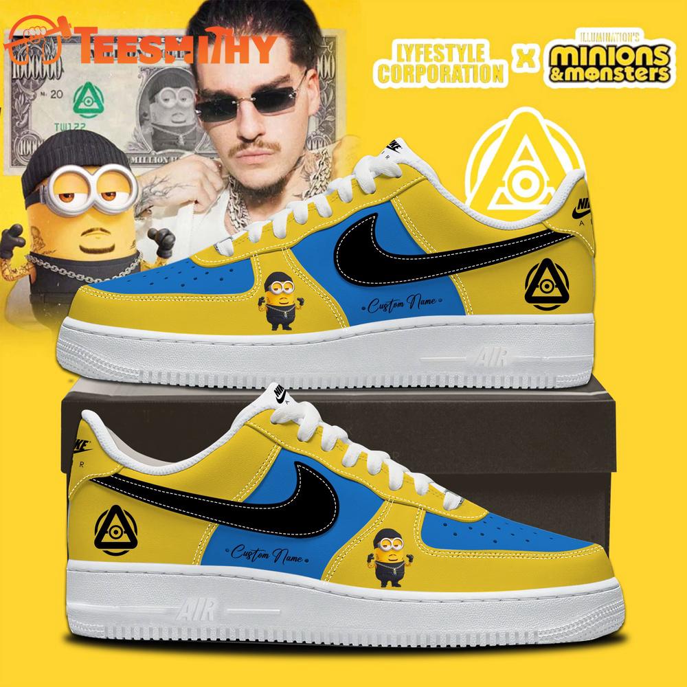 YEAT LYFESTYLE CORPORATION X MINIONS & MONSTERS Air Force 1 Shoes