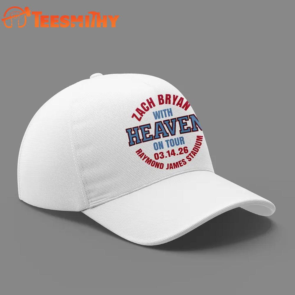 Zach Bryan 2026 WITH HEAVEN ON TOUR Raymond James Stadium Limited Edition Cap