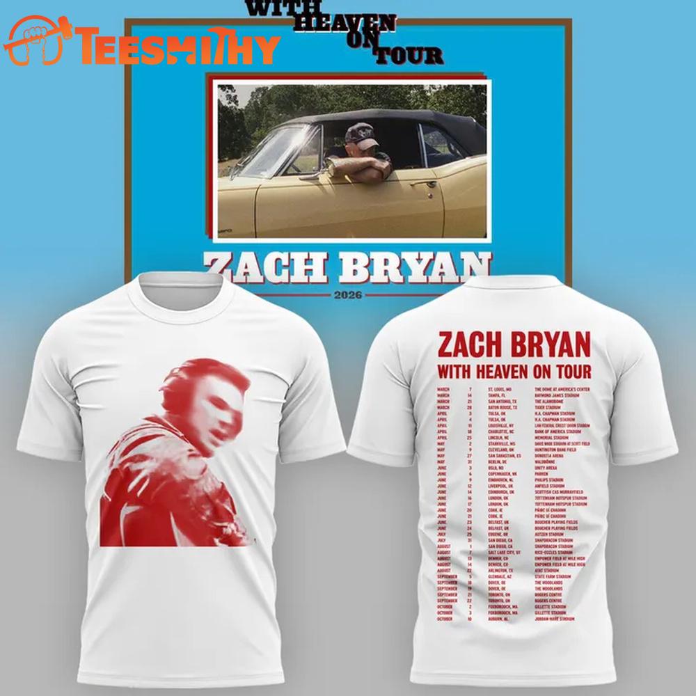 Zach Bryan Tour Limited Edition 2026 T Shirt