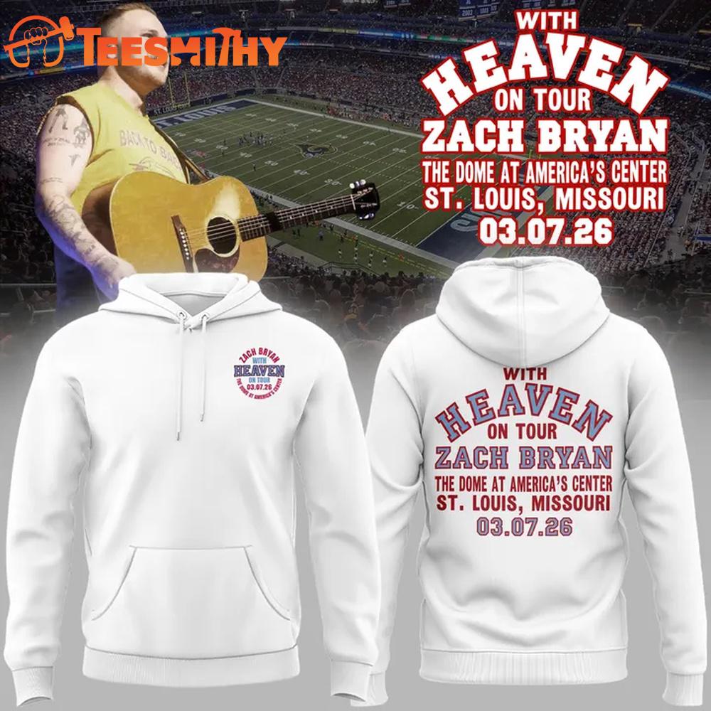 Zach Bryan Tour St. Louis Limited Edition 2026 Hoodie