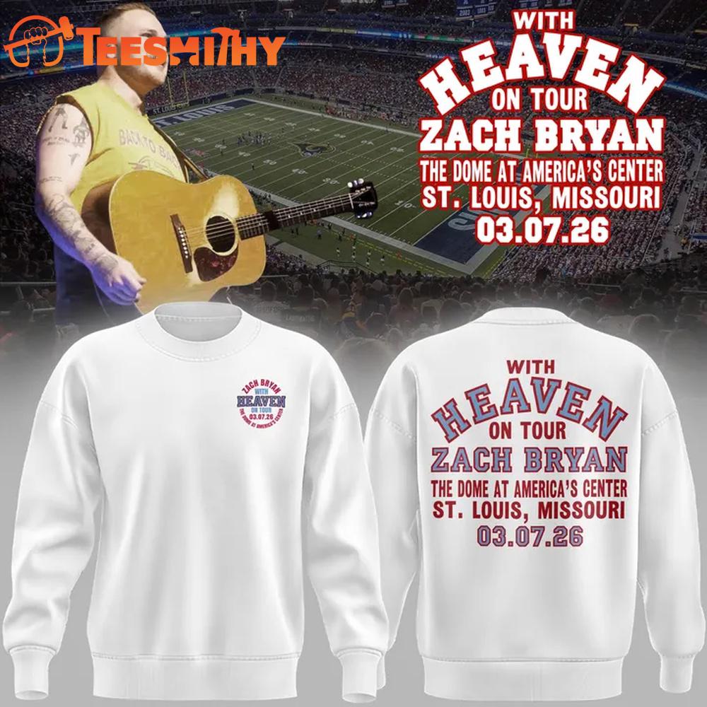 Zach Bryan Tour St. Louis Limited Edition 2026 Sweatshirt