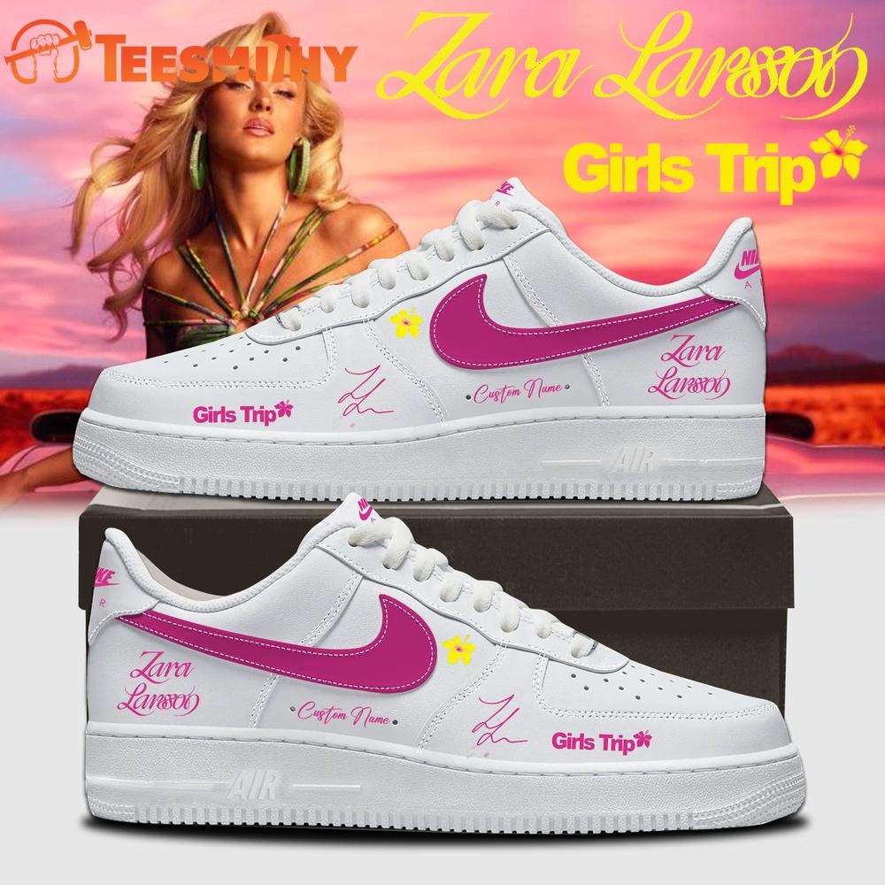 Zara Larsson Midnight Sun Girls Trip 2026 Signature New Design Air Force 1 Shoes
