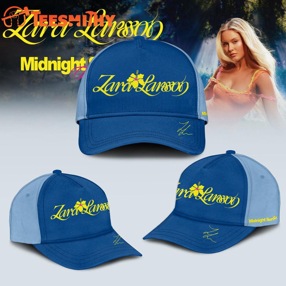 Zara Larsson Midnight Sun Tour 2026 Limited Edition Signature Cap