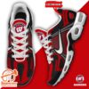 ZNCAA Wisconsin BadgersFootball Team Sport Custom Max Plus Shoes For Fans