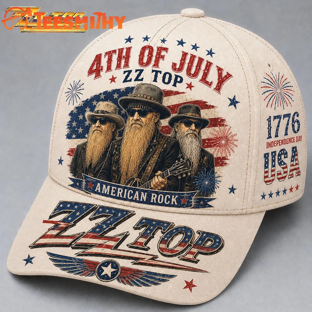 ZZ Top 4th of July American Legend Baseball Cap