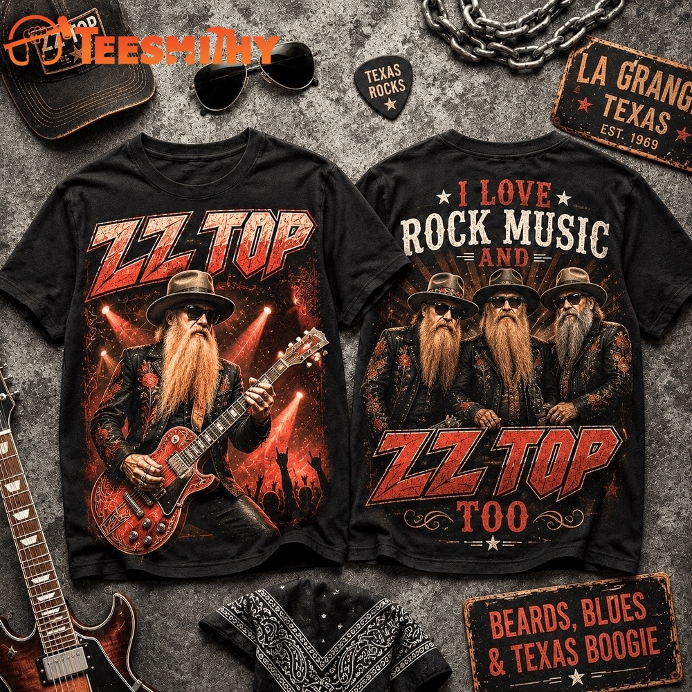 ZZ Top La Grange Classic Rock T Shirt