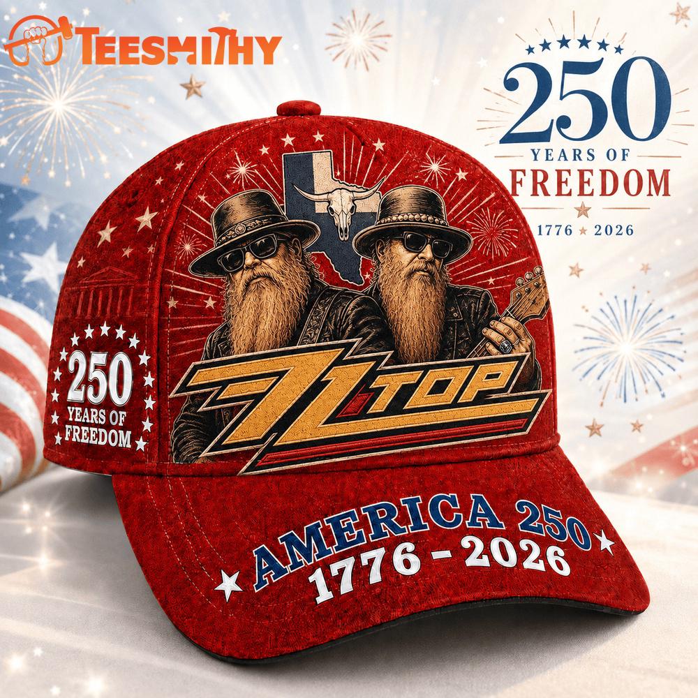 ZZ Top Sabbath America 250 Years Of Freedom Classic Cap